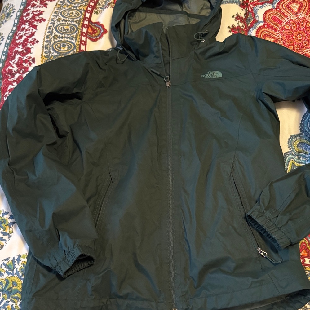 The North Face Dark Green Outdoor Jacket